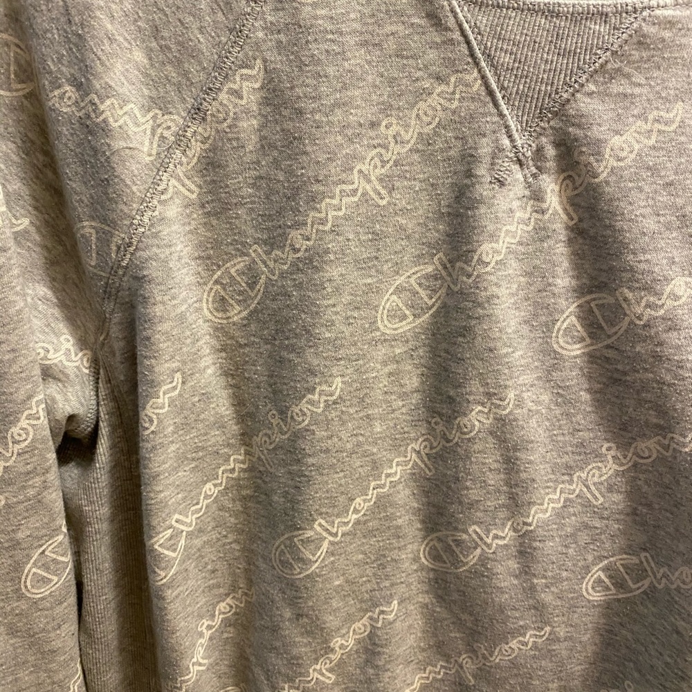 champion scripted crewneck